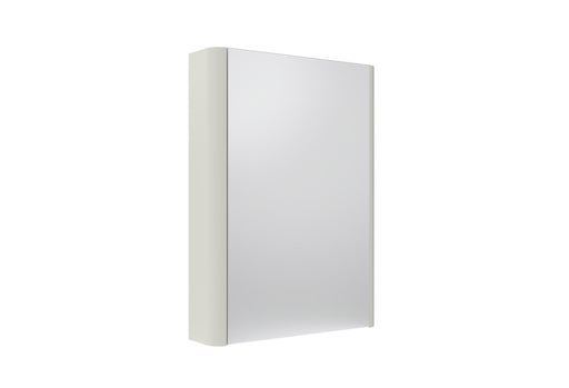 Tavistock Compass 475mm Single Door Non Illuminated Mirror Cabinet - Gloss White