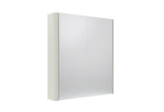 Tavistock Compass 600mm Double Door Non Illuminated Mirror Cabinet - Gloss White