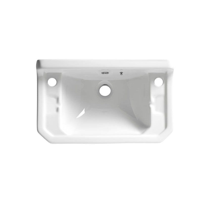 Tavistock Vitoria 500mm Cloakroom Basin - White