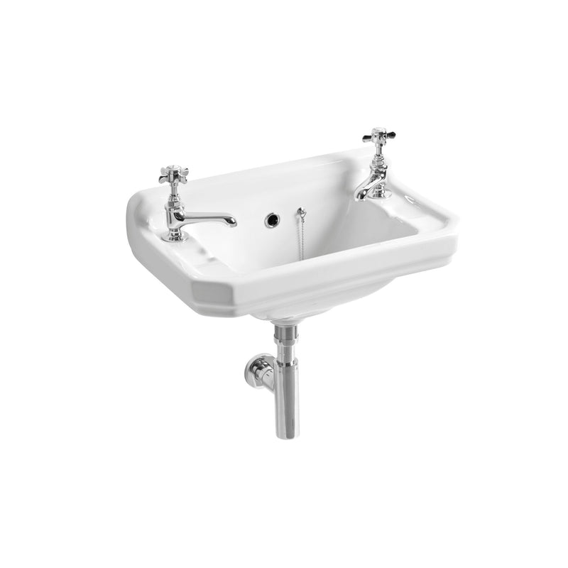 Tavistock Vitoria 500mm Cloakroom Basin - White