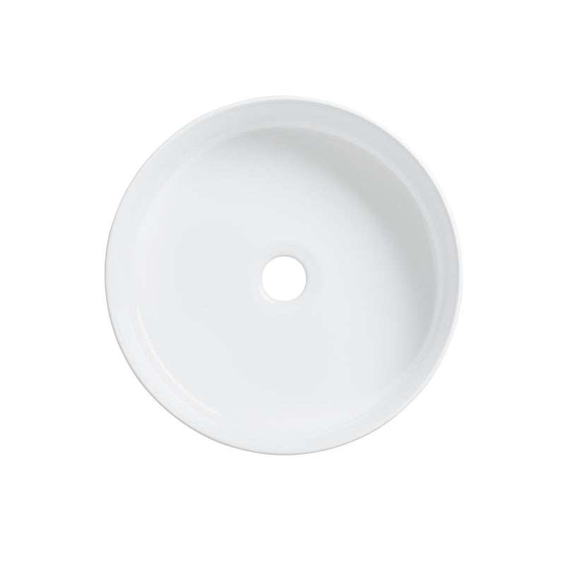 Tavistock Fen Countertop Basin - White