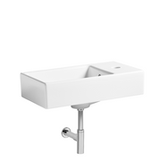 Tavistock Dimension 450mm Cloakroom Basin - 1 Tap Hole