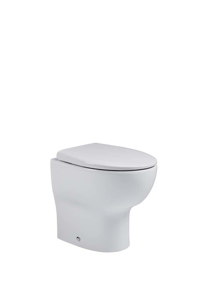 Tavistock Loft Back to Wall WC Pan - White
