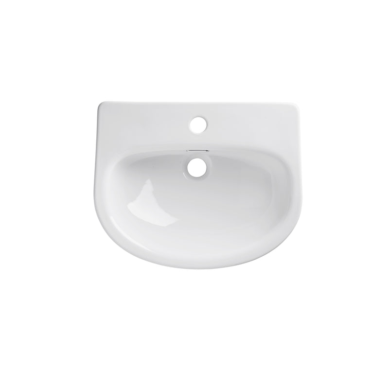 Tavistock Slim Depth Semi-Countertop Basin 475mm