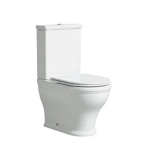Tavistock Lansdown Short Projection Fully Enclosed Close Coupled WC - Pan