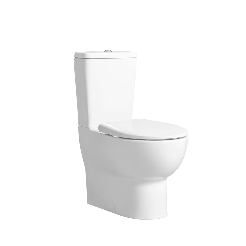 Tavistock Loft Fully Enclosed Close Coupled WC Pan - White