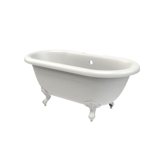 Tavistock Vitoria 1500mm Roll Top Bathtub - Gloss White