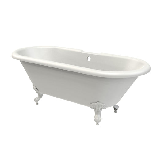 Tavistock Vitoria 1700mm Roll Top Bathtub - Gloss White