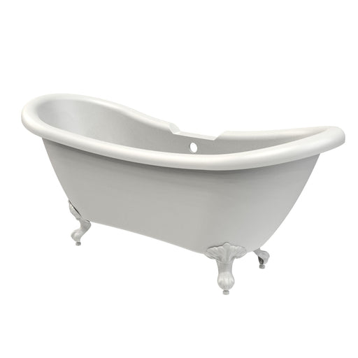 Tavistock Vitoria Double Slipper Bathtub - Freestanding