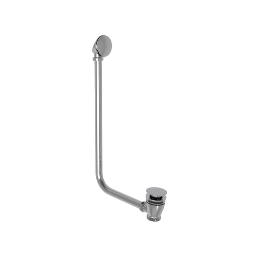 Tavistock Exposed Bath Overflow Kit with Click Waste - Chrome