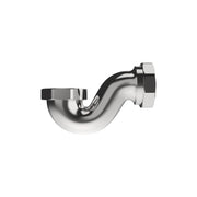 Tavistock Bath P Trap with Exposed Drain Pipe - Chrome