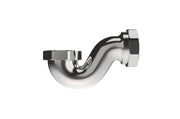 Tavistock Bath P Trap with Exposed Drain Pipe - Chrome