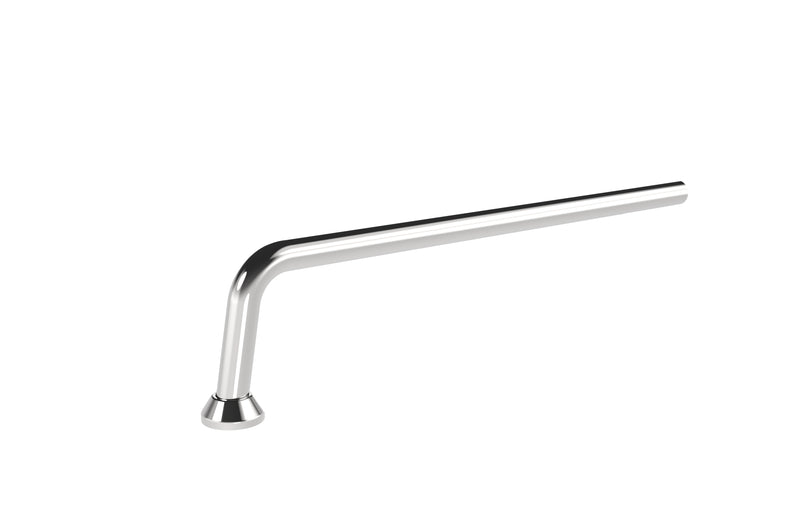 Tavistock Bathtub Exposed Drain Pipe - Chrome