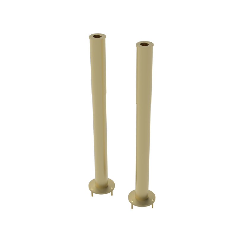 Tavistock Bathtub Shrouds - Brushed Brass