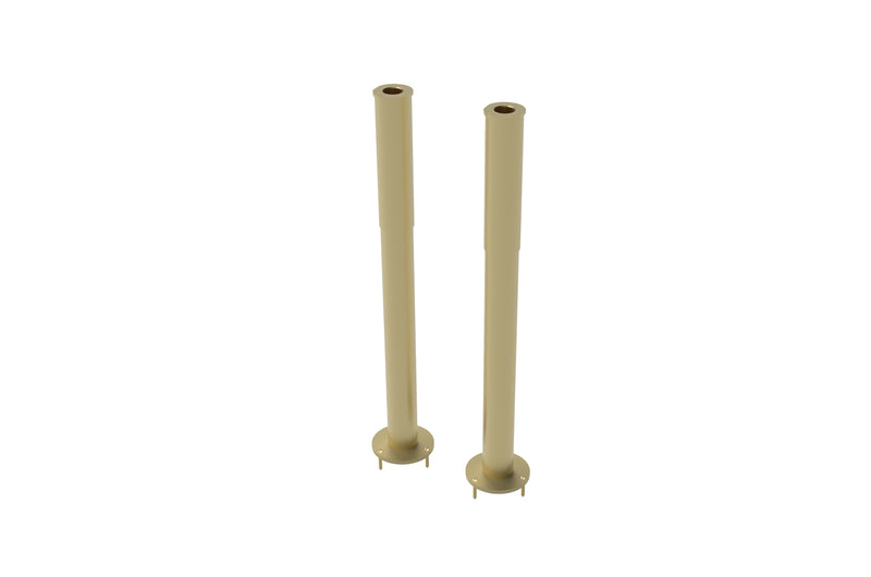 Tavistock Bathtub Shrouds - Brushed Brass