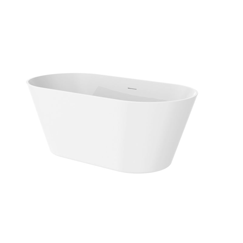 Tavistock Cadence 1500mm Freestanding Double Ended Bath - Gloss White