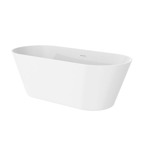 Tavistock Cadence 1700mm Freestanding Double Ended Bath - Gloss White