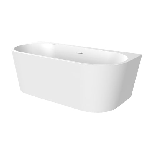 Tavistock Cadence 1700mm Back To Wall Bathtub - Gloss White