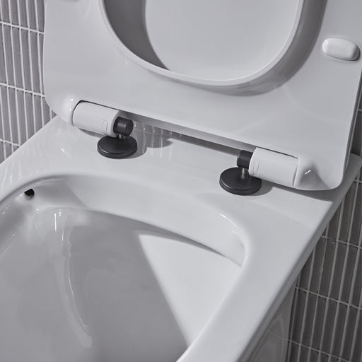 Tavistock Toilet Seat Cover Cap Upgrade - Black