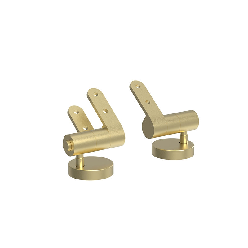 Tavistock Toilet Seat Cover Caps & Hinges for DC4035-SF - Brushed Brass