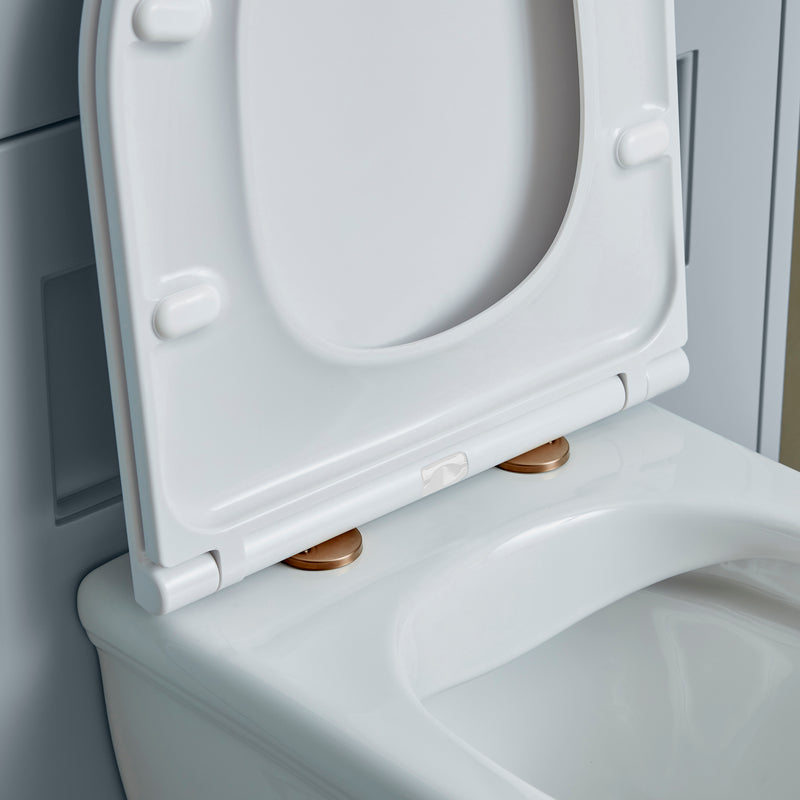 Tavistock Toilet Seat Cover Cap Upgrade for DC14080-SF - Brushed Bronze