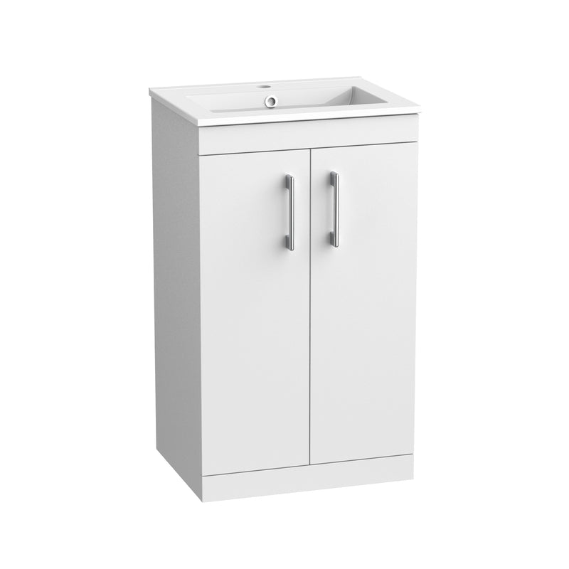 Tavistock Kew 500mm Freestanding Basin Unit - Gloss White