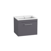 Tavistock Kew 500mm Wall Mounted Basin Unit - Matt Storm Grey