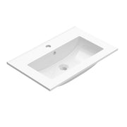 Tavistock Kew 600mm Ceramic Basin - White