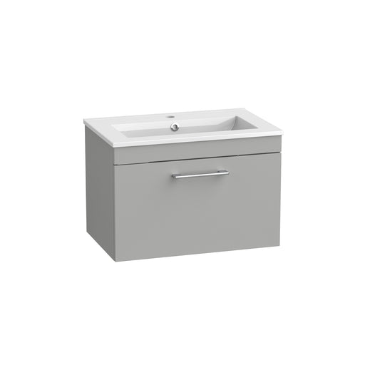 Tavistock Kew 600mm Wall Mounted Basin Unit - Matt Light Grey