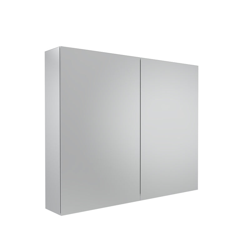Tavistock Kew 800mm Large Double Door Mirror Cabinet - Mirrored Sides