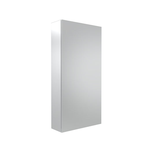 Tavistock Kew 400mm Tall Single Door Mirror Cabinet - Mirrored Sides
