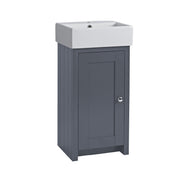 Tavistock Lansdown 430mm Cloakroom Unit - Matt Dark Grey