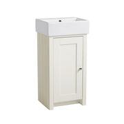 Tavistock Lansdown 430mm Cloakroom Unit - Matt Linen White