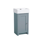 Tavistock Lansdown 430mm Cloakroom Unit - Matt Mineral Blue