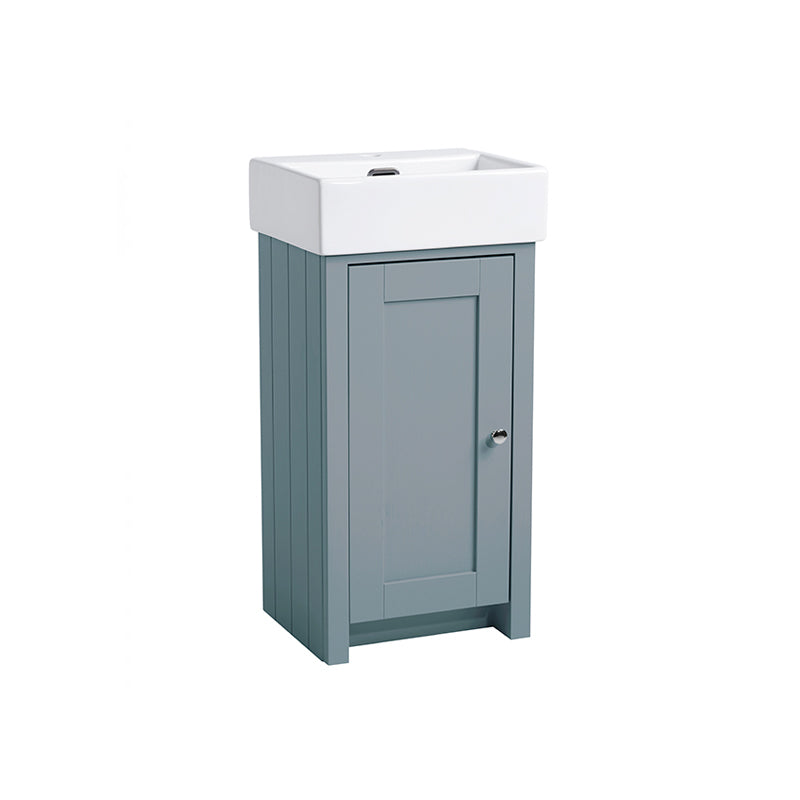 Tavistock Lansdown 430mm Cloakroom Unit - Matt Mineral Blue