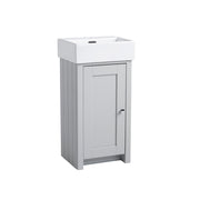 Tavistock Lansdown 430mm Cloakroom Unit - Matt Pebble Grey