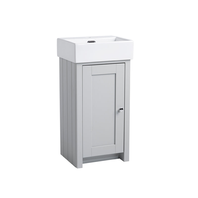 Tavistock Lansdown 430mm Cloakroom Unit - Matt Pebble Grey
