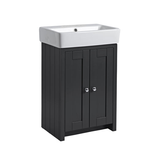 Tavistock Lansdown 575mm Freestanding Unit - Matt Black