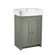 Tavistock Lansdown 575mm Freestanding Unit - Matt Laurel Green