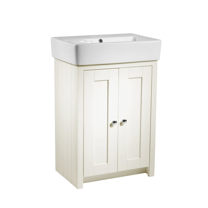 Tavistock Lansdown 575mm Freestanding Unit - Matt Linen White