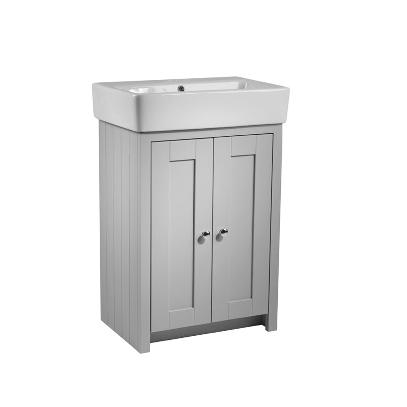 Tavistock Lansdown 575mm Freestanding Unit - Matt Pebble Grey