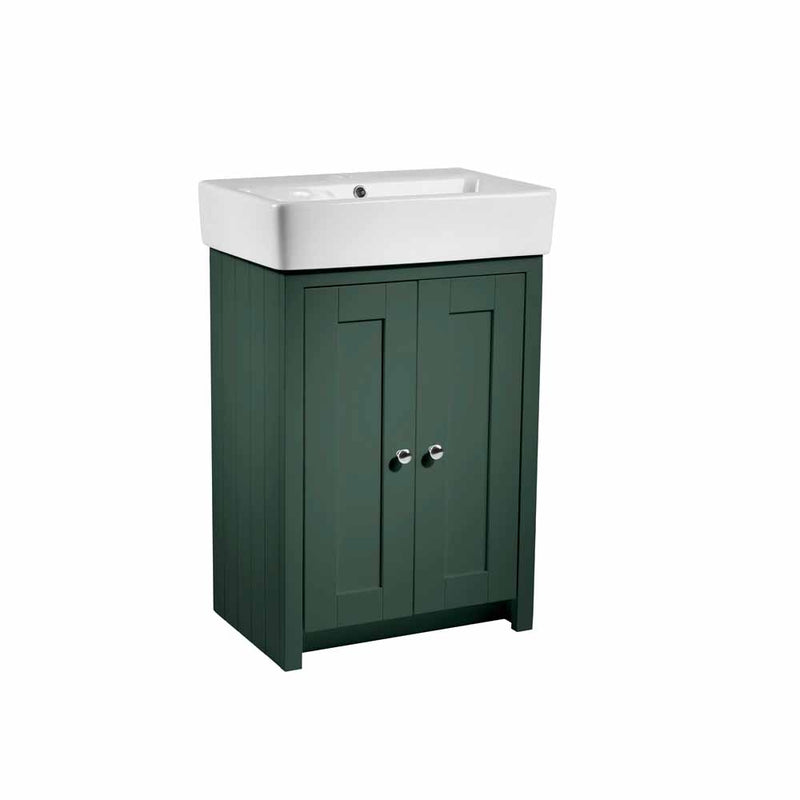 Tavistock Lansdown 575mm Freestanding Unit - Matt Sherwood Green