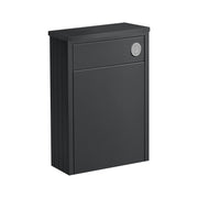 Tavistock Lansdown 568mm Back to Wall WC Unit & Worktop - Matt Black