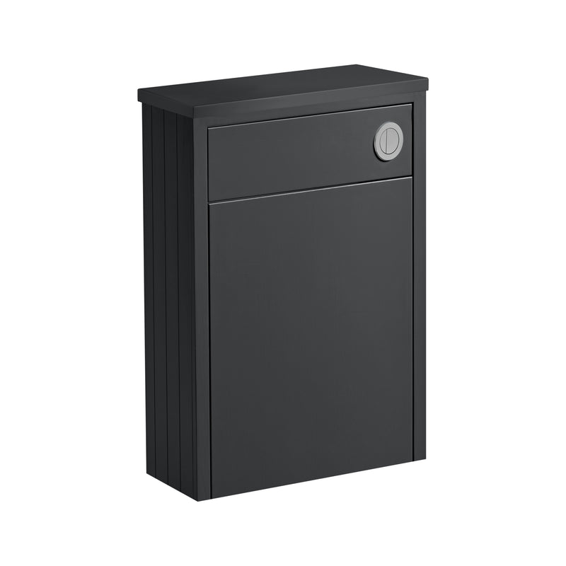 Tavistock Lansdown 568mm Back to Wall WC Unit & Worktop - Matt Black