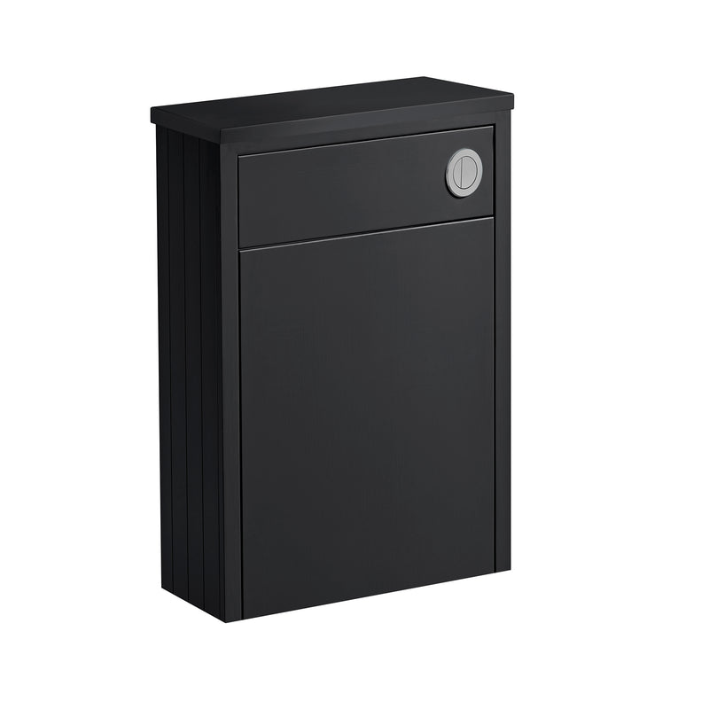 Tavistock Lansdown 568mm Back to Wall WC Unit & Worktop - Matt Black