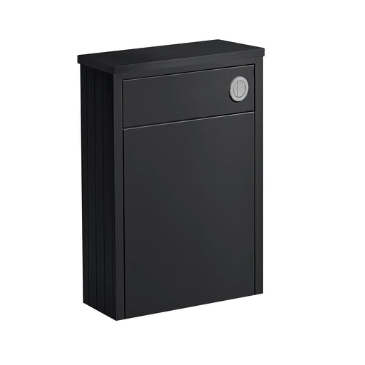 Tavistock Lansdown 568mm Back to Wall WC Unit & Worktop - Matt Black