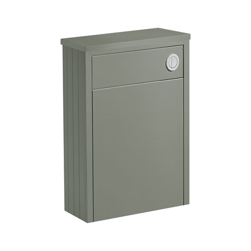 Tavistock Lansdown 568mm Back to Wall WC Unit & Worktop - Matt Laurel Green