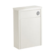 Tavistock Lansdown 568mm Back to Wall WC Unit & Worktop - Matt Linen White