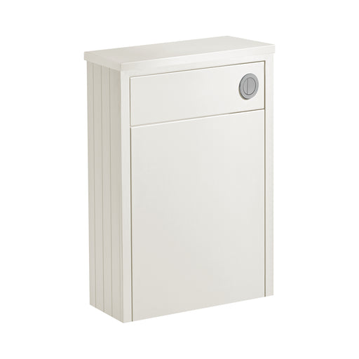 Tavistock Lansdown 568mm Back to Wall WC Unit & Worktop - Matt Linen White