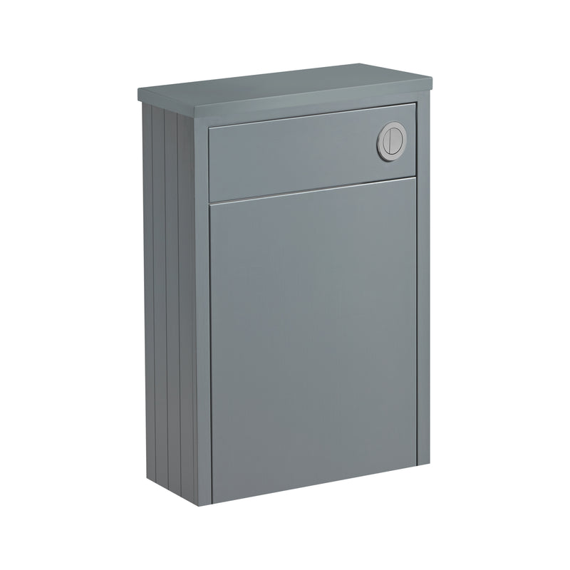 Tavistock Lansdown 568mm Back to Wall WC Unit & Worktop - Matt Mineral Blue